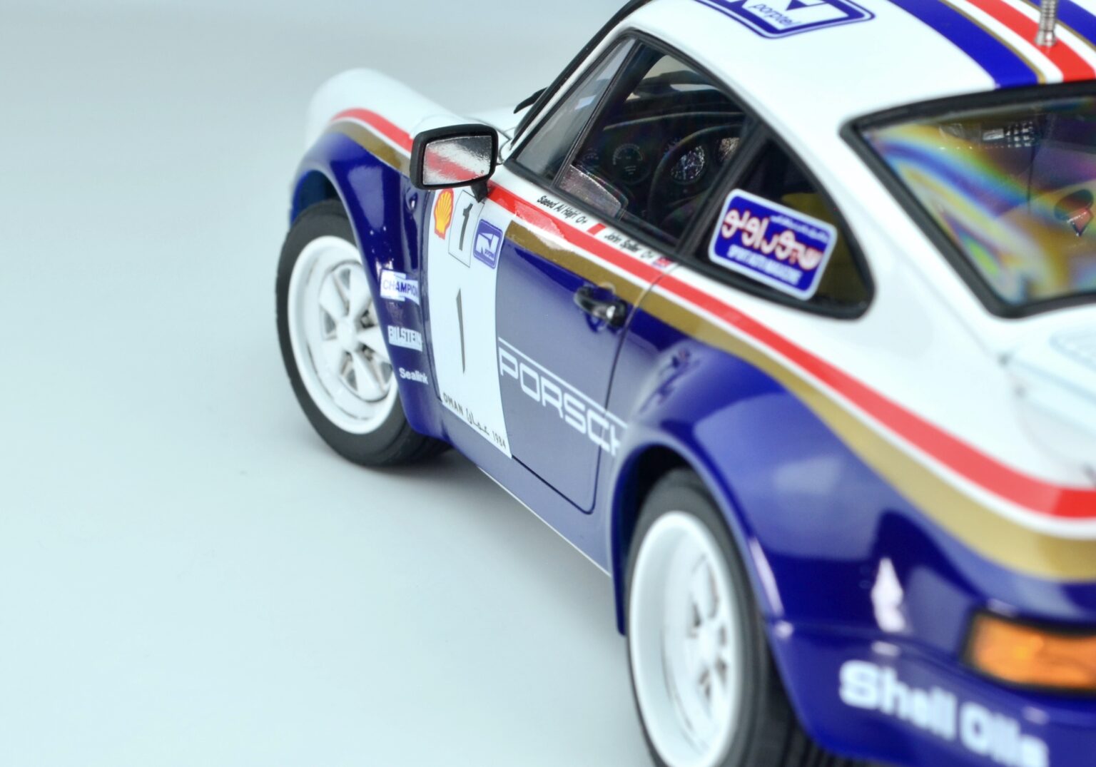 PORSCHE 911 SC RS ’84 OMAN RALLY 1984 WINNER – Nunu Model Kit.